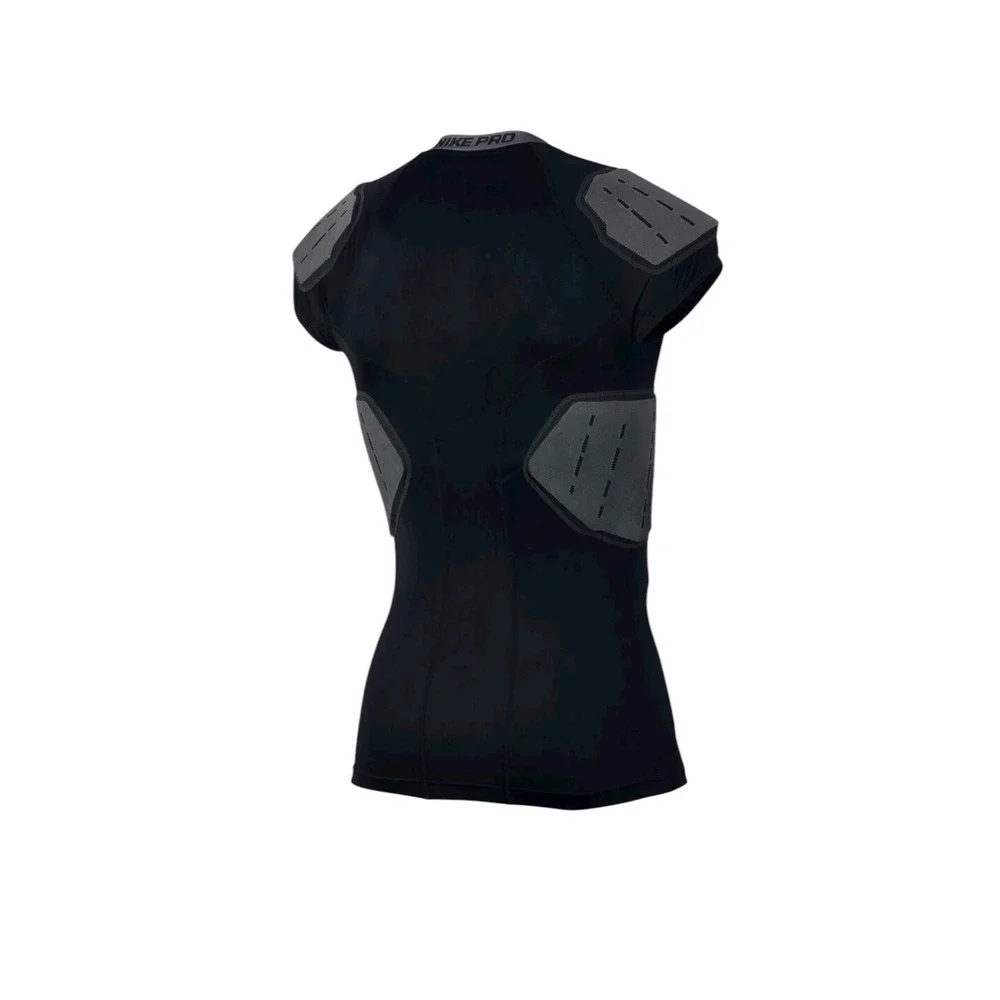 Nike Pro Hyperstrong Mens Football 4 Pad Compression Shirt 839930-010 Size XL